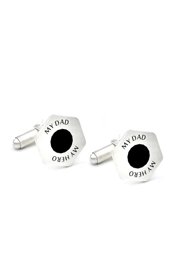 my dad my hero cufflinks