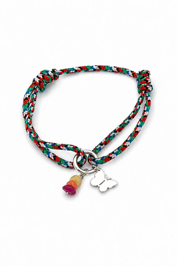 ring charm bracelet “Butterfly”