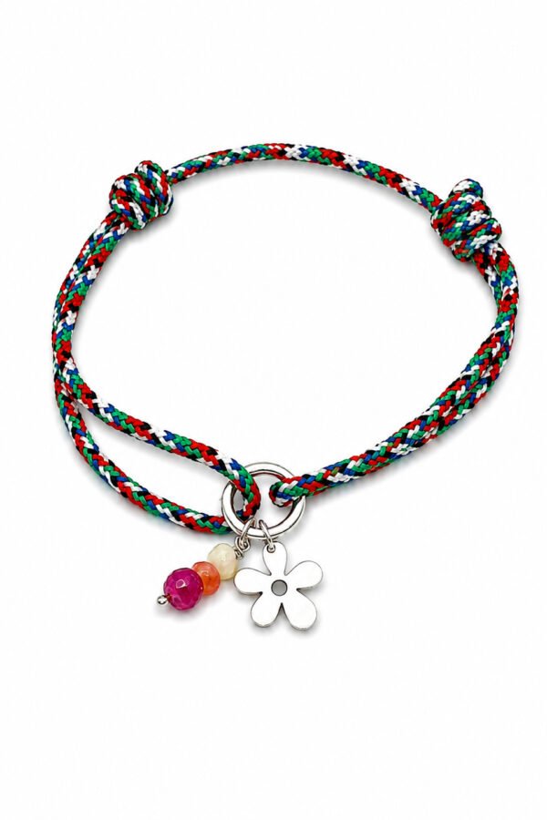 ring charm bracelet “Flower”