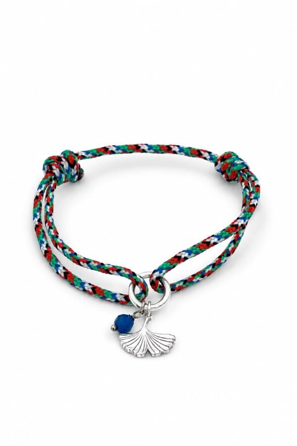 ring charm bracelet “Gingko”
