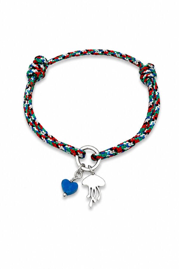 ring charm bracelet “Octopus”