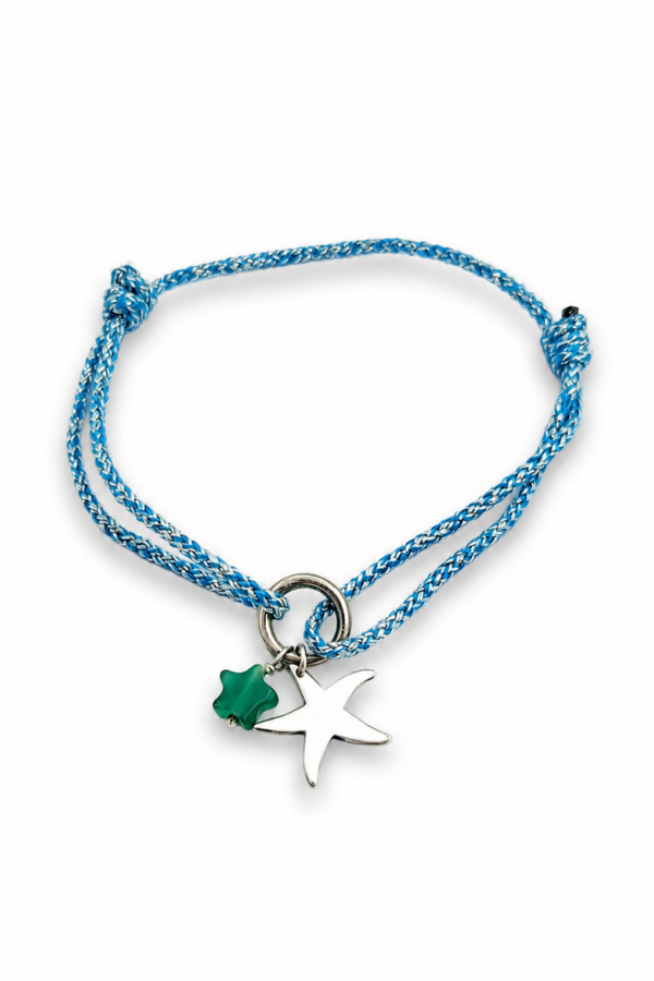 ring charm bracelet “Sea Star”