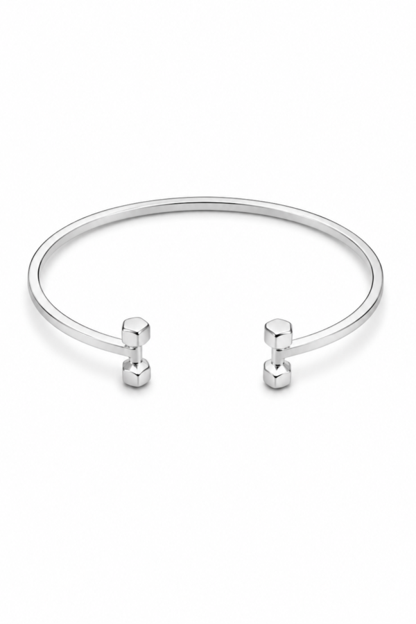 Dumbbell bangle
