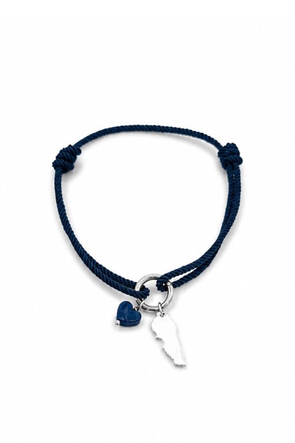 ring charm bracelet “Lebanon Map”