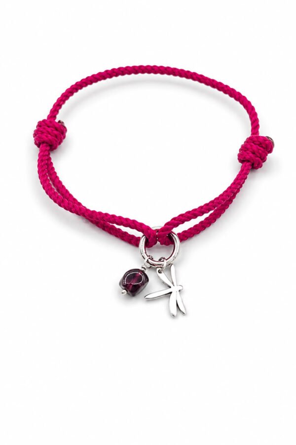 ring charm bracelet “Dragonfly”